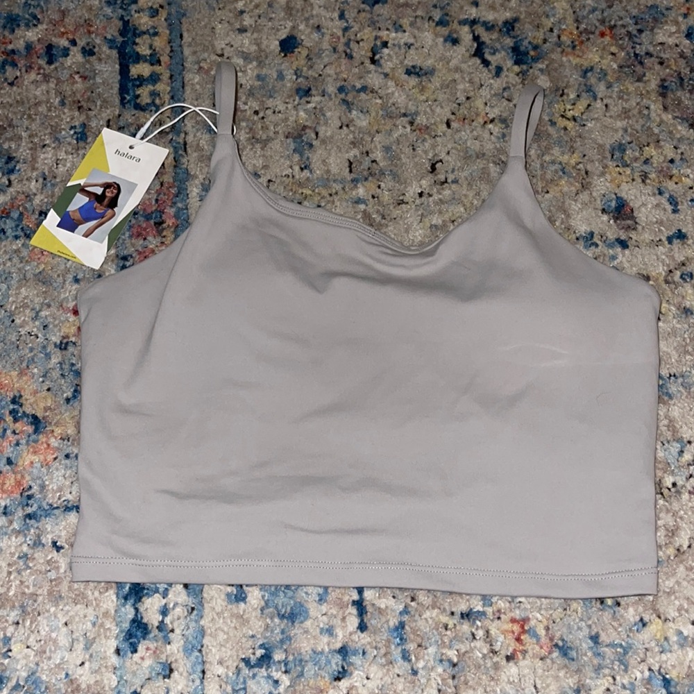 Halara cropped workout tank